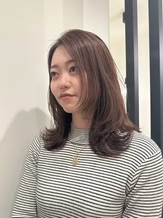 ミディアム カラー 宮城 良太のヘアスタイル