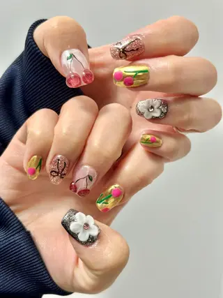 ネイル belle nail 1552のネイルデザイン