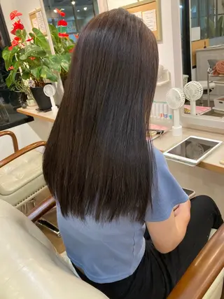 ロング hair art juice quatre所属・宜保 享典のヘアスタイル