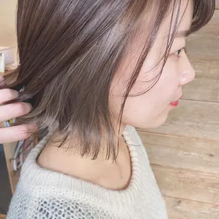 ショート カラー ブリーチ/アレンジ 天満/chihiroのヘアスタイル