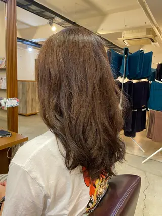 ロング ヘアアレンジ SALOWIN京都河原町Suite店所属・外国人風レイヤー/ ハイトーンSHUのヘアスタイル