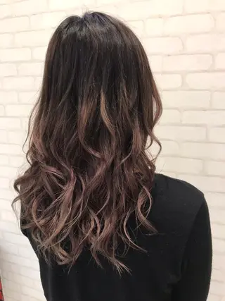 ロング カラー 中川 拓弥のヘアスタイル
