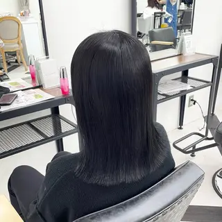 ミディアム カラー パーマ ヘアアレンジ メンズ mona/ ストレートスタイル✨のヘアスタイル