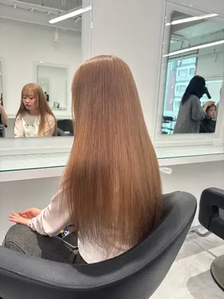 ロング カラー 💖ミルクティー💖 あかり💖のヘアスタイル