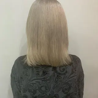 ミディアム 似合わせカラーの神 ダブルカラー/森栄範のヘアスタイル