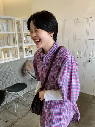 ショート サトウ リョウのヘアスタイル