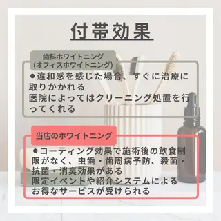 ホワイトニング｜韓国式3D毛穴洗浄 lonhana ﾛﾝﾊﾅ所属・韓国式3D毛穴洗浄 lonhanaのその他イメージ