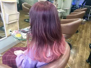 セミロング カラー 髪ふうせん所属・伊藤 光のヘアスタイル