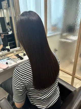 ロング 北村 奈央のヘアスタイル