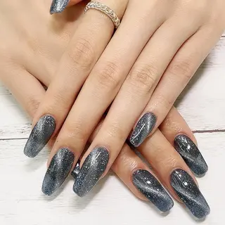 ロング ネイル リラネイル Aikenのネイルデザイン