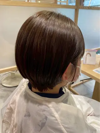 ショート カラー Spin hair烏丸店所属・🌟Spinhair 福永えいみ🌙*.｡のヘアスタイル