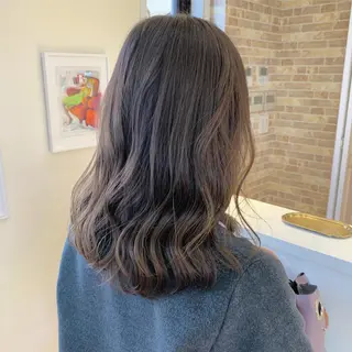 ミディアム カラー ✨艶髪✨透明感✨ 山内大樹のヘアスタイル