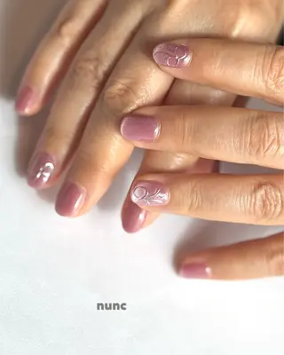 ショート nunc所属・nunc吉祥寺 Yokoのネイルデザイン