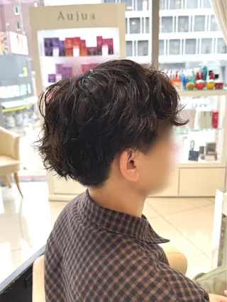 パーマ メンズ 【𝐀𝐬𝐡-池袋 】ひな 🎀💭のヘアスタイル