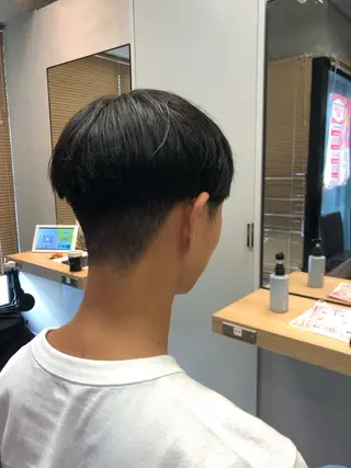 メンズ 🎀縮毛矯正.暗髪 .艶髪🩶ちひろのヘアスタイル