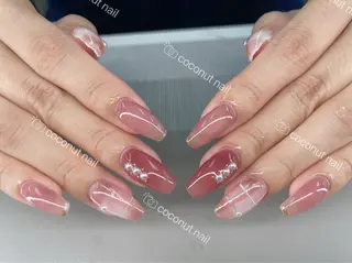 ネイル 神田 ココナッツのネイルデザイン