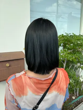 ミディアム トリカイ コノハのヘアスタイル