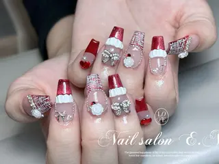 ネイル E.N🦋 長さ出し/持ち込みのネイルデザイン