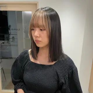 ミディアム カラー お洒落パーマ/ボブ ❄️Tomoka❄️のヘアスタイル