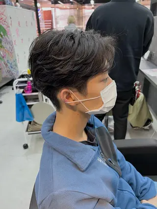 ショート パーマ メンズ 錦糸町/Men's cutパーマ石川史弥のヘアスタイル