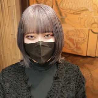 ミディアム カラー fuwat所属・秋葉原でカラーする なら🐉ちぇーたんのヘアスタイル