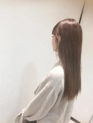 ショート ミディアム セミロング ロング カラー パーマ ヘアアレンジ メンズ キッズ ネイル マツエク・マツパ GLROW haruhiのヘアスタイル