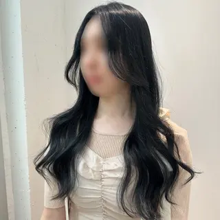 ロング 韓国スタイル🇰🇷 児島葉月のヘアスタイル