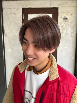 メンズ アキト/ メンズ/透明感暗髪のヘアスタイル