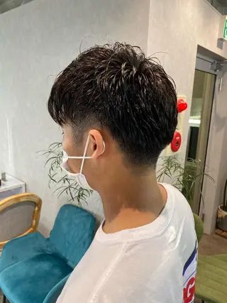 ミディアム メンズ XENA表参道 MIKUのヘアスタイル