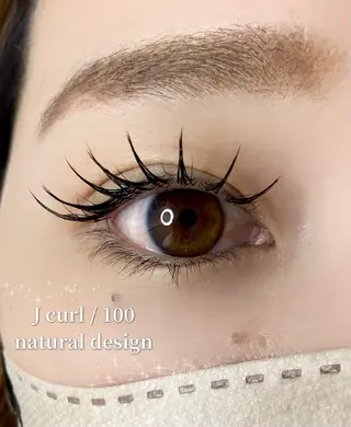 マツエク・マツパ urara eyelash&eyeblow所属・【 urara 】 rikaのマツエク・マツパデザイン