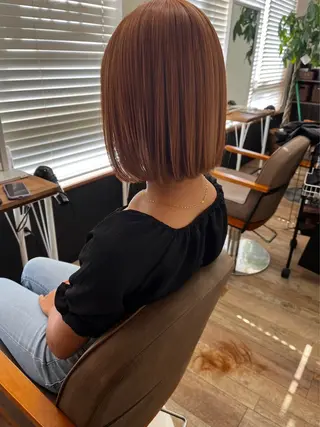 ミディアム カラー TELA HAIR　土気あすみが丘店【テーラヘアー】所属・羽富 優のヘアスタイル