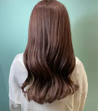 ロング カラー 吉原 愛美のヘアスタイル