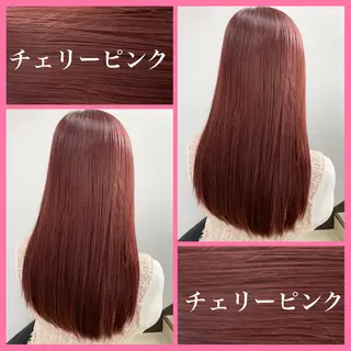 ロング I S所属・🌿透明感カラー 縮毛矯正✨かずきのヘアスタイル