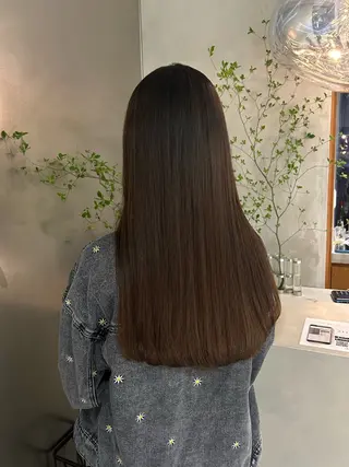 ロング 馬場 菜乃夏のヘアスタイル