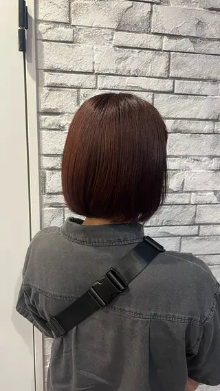 ミディアム いくみ/豊橋 /艶カラー/髪質改善のヘアスタイル