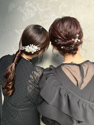 セミロング カラー パーマ ヘアアレンジ メンズ キッズ grand story/colulu渋谷2号店所属・kotona 🤍miuraのヘアスタイル