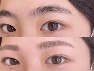 アイブロウ ｔｏｅ　　　　　　トエ所属・toe risaのマツエク・マツパデザイン