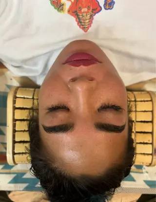 アイブロウ HARURU🪮✨ ブレイズ海外ヘアのヘアスタイル