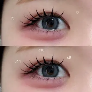 マツエク・マツパ ハシモト ナオのマツエク・マツパデザイン