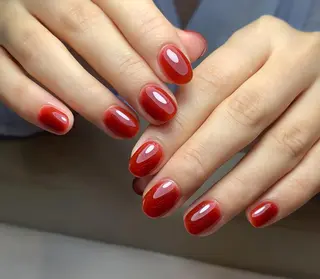 ネイル By moonネイル 🌷ワンホン/韓国風のネイルデザイン