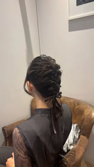 ミディアム 髪質改善/韓国ヘア/ 梅田/aobaのヘアスタイル