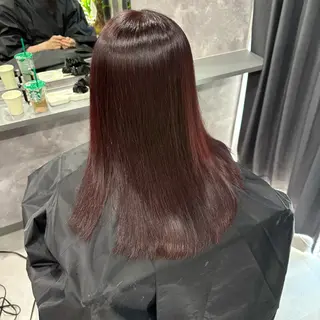 ミディアム カラー nameless miichiのヘアスタイル