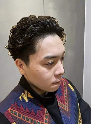 メンズ スキバサミを使わない カット✂︎カズマのヘアスタイル