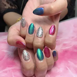ミディアム hs nail salonのネイルデザイン