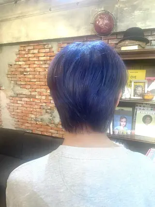 カラー メンズ 片野 心愛のヘアスタイル