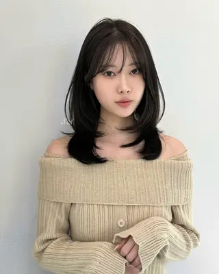 パーマ コテ巻き風パーマ 専門店　モモのヘアスタイル