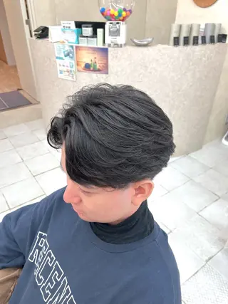 ショート メンズ 縮毛矯正💎/ 髪質改善ストレートのヘアスタイル