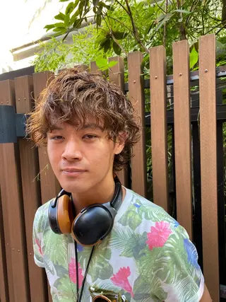 パーマ メンズ 似合わせカット /パーマ岡本淳平のヘアスタイル