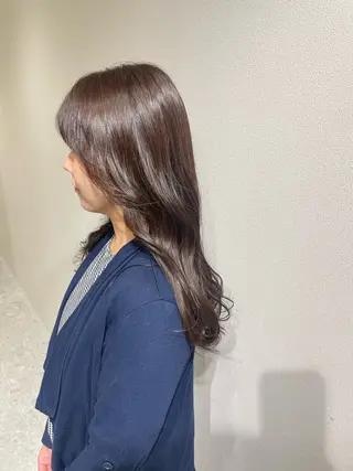 ロング カラー 🩰ニシムラヒカリ 半個室salon♡*のヘアスタイル