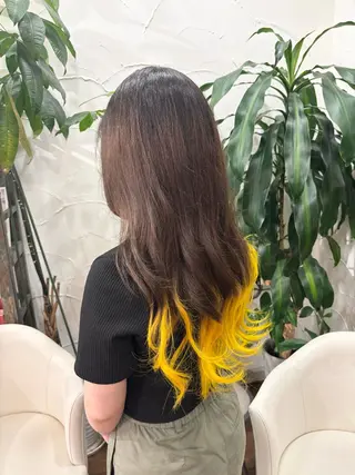 ロング カラー 大宮/カラーマスター ムラ修正🥀森山陽向のヘアスタイル